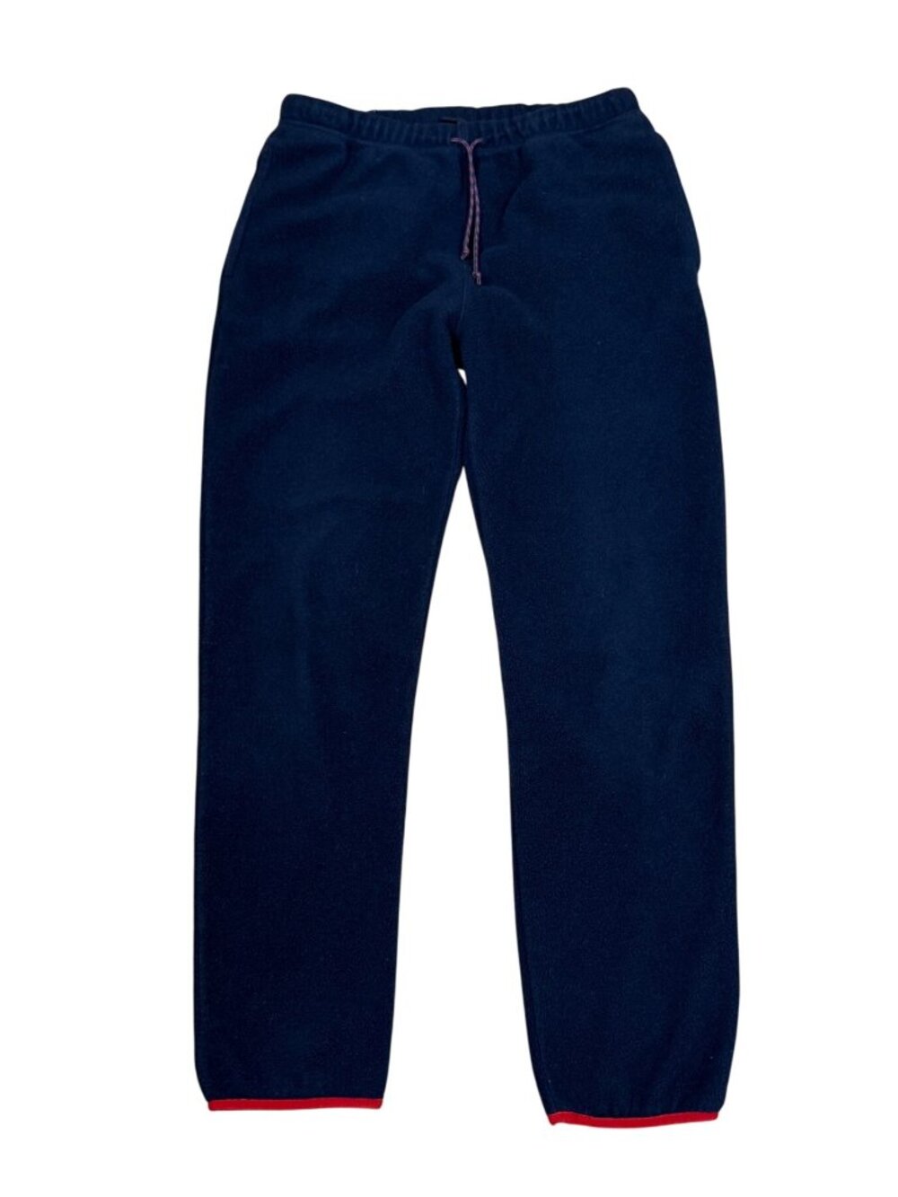 Patagonia Synchilla Sweatpants Men Small Navy Blue Snap T Pants Sherpa Joggers F